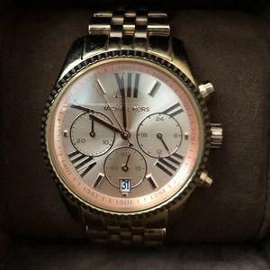 Michael Kors Lexington Rose Gold Watch